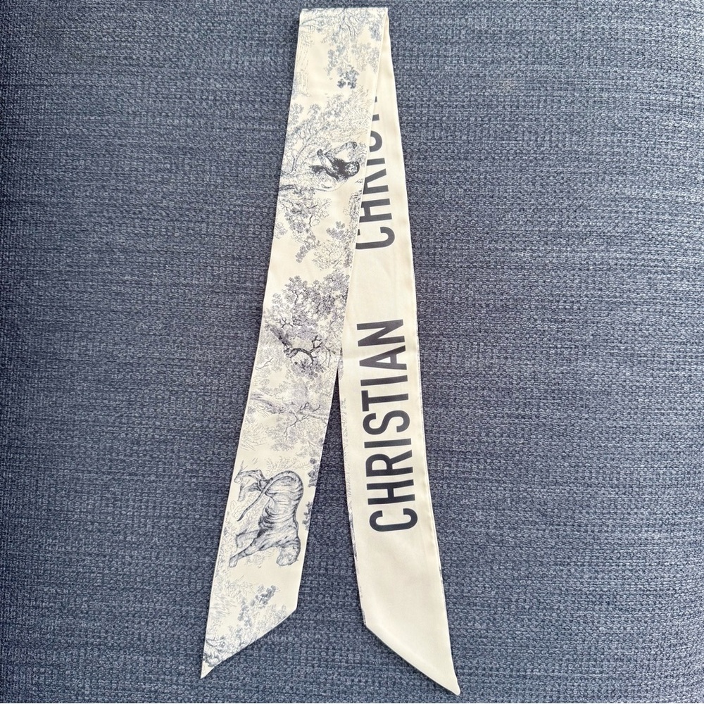 Printed Twilly Scarf